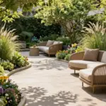 14 Curved Patio Ideas That Add Soft