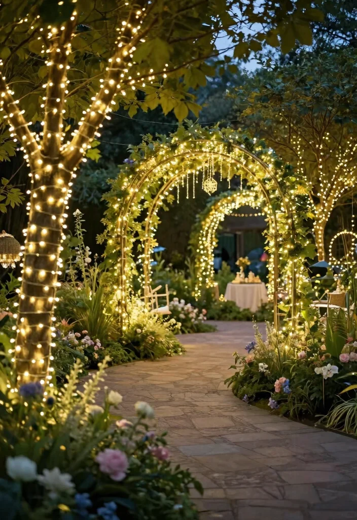 14 Outdoor Birthday Photoshoot Ideas With Stunning Backdrops 63 14 Outdoor Birthday Photoshoot Ideas With Stunning Backdrops - 13. Whimsical Fairy Lights 1