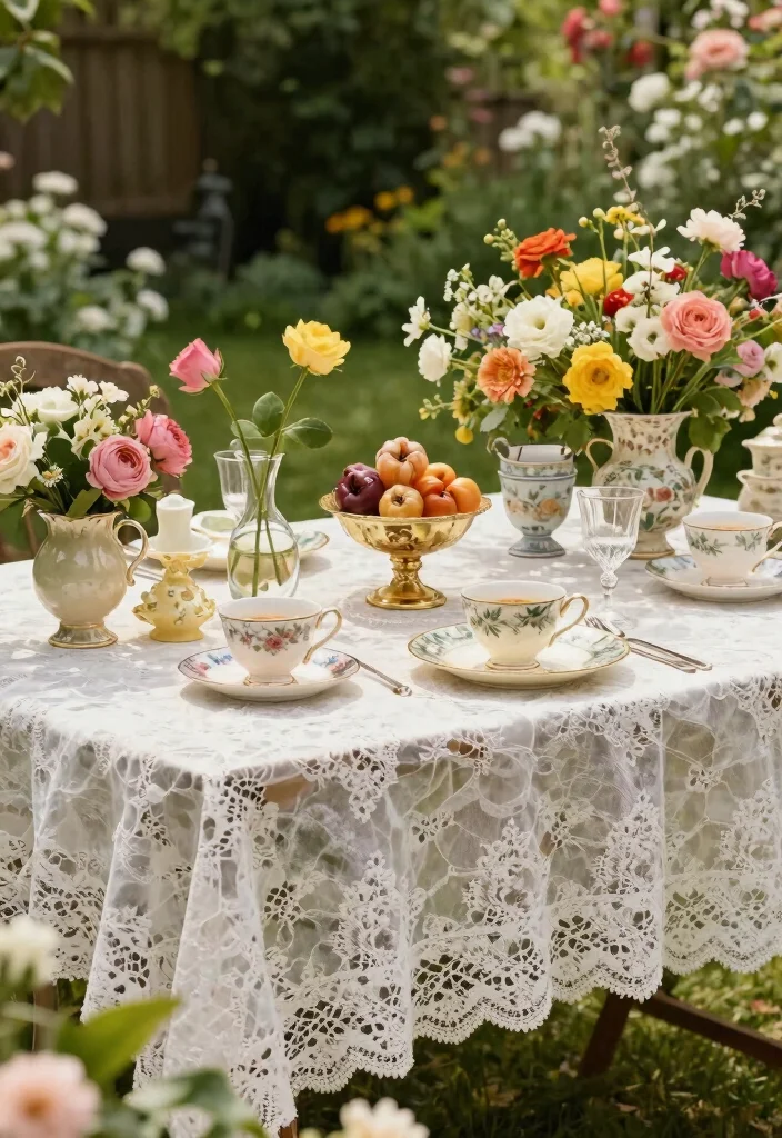 14 Outdoor Birthday Photoshoot Ideas With Stunning Backdrops 37 14 Outdoor Birthday Photoshoot Ideas With Stunning Backdrops - 7. Vintage Garden Party 1