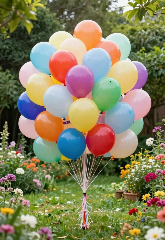 14 Outdoor Birthday Photoshoot Ideas With Stunning Backdrops 48 14 Outdoor Birthday Photoshoot Ideas With Stunning Backdrops - 8. Colorful Balloon Bash 1