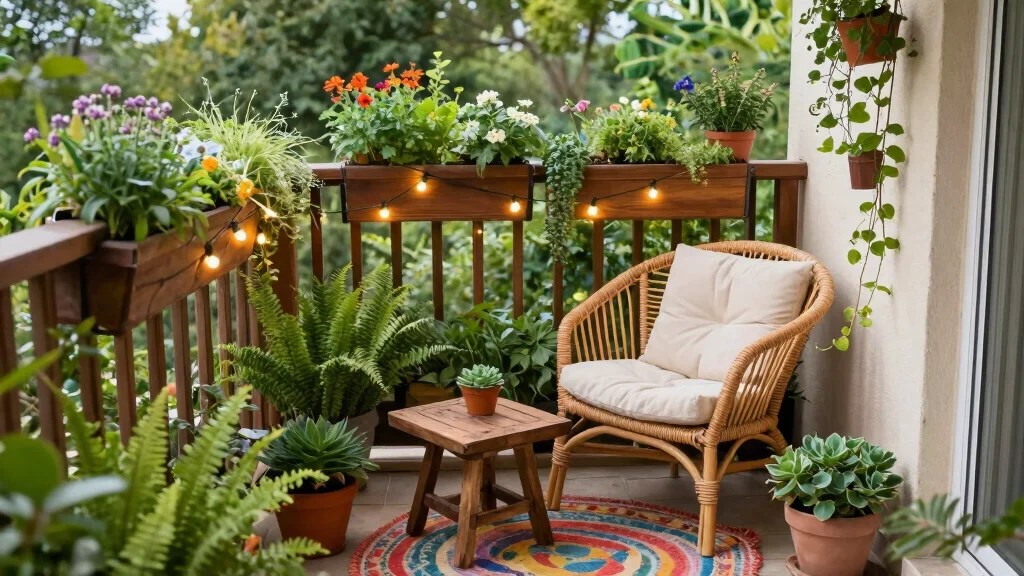 14 Room Balcony Ideas That Feel Cozy & Bright