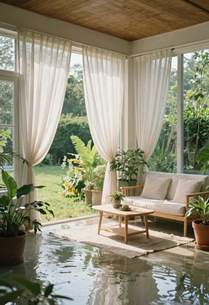 14 Uncovered Front Porch Ideas That Feel Open & Airy 48 14 Uncovered Front Porch Ideas That Feel Open & Airy - 8. Enclosed Porch with Open Feel 1