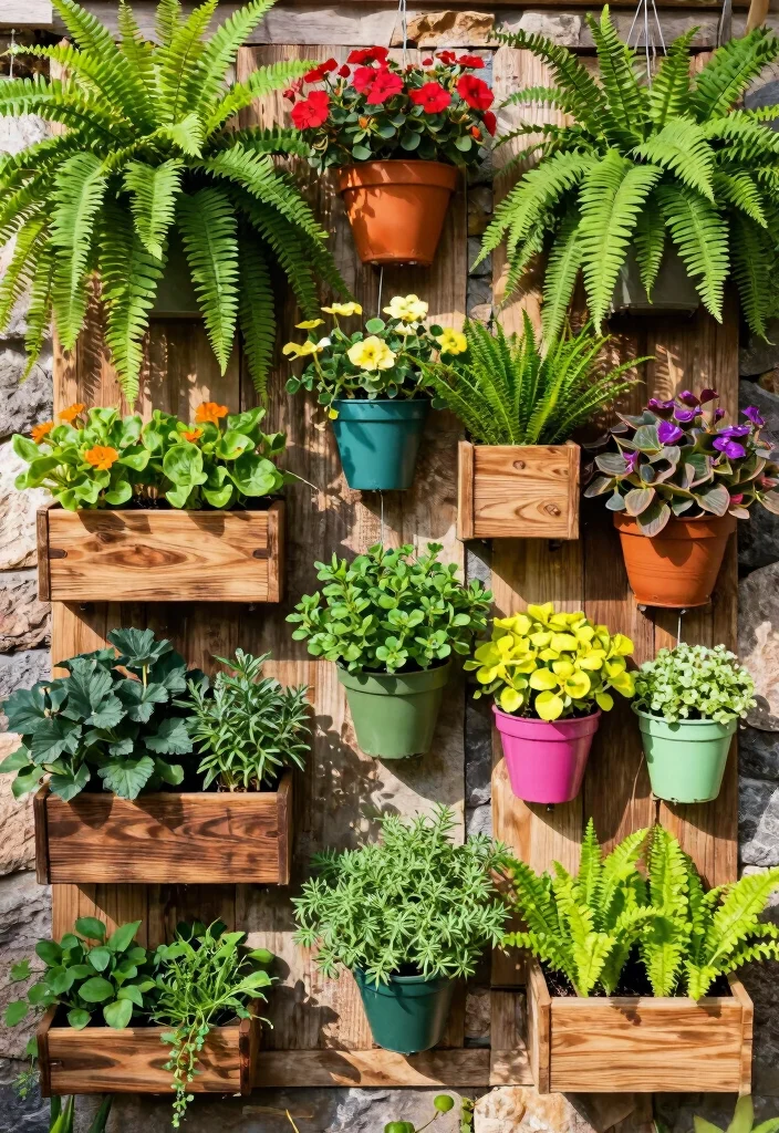 15 Backyard Layout Ideas That Maximize Space Beautifully 1 15 Backyard Layout Ideas That Maximize Space Beautifully - 1. Vertical Wall Planters for an Artistic Touch 1