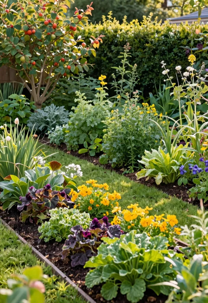 15 Backyard Layout Ideas That Maximize Space Beautifully 54 15 Backyard Layout Ideas That Maximize Space Beautifully - 14. Edible Landscaping for a Functional Aesthetic 1