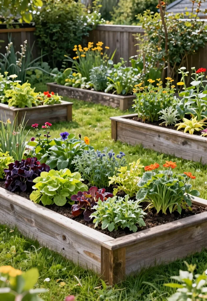 15 Backyard Layout Ideas That Maximize Space Beautifully 49 15 Backyard Layout Ideas That Maximize Space Beautifully - 9. Raised Garden Beds for Efficient Organization 1