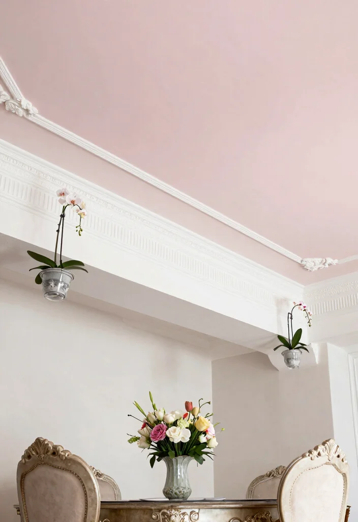 15 Ceiling Border Ideas That Instantly Elevate Any Room - 3. Elegant Molding 1