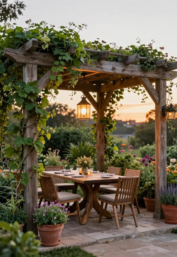 15 Patio Pergola Ideas for Stylish Outdoor Shade 1 15 Patio Pergola Ideas for Stylish Outdoor Shade - 1. Classic Wooden Pergola 1