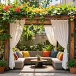 15 Pergola Roofing Ideas That Add Shade & Style