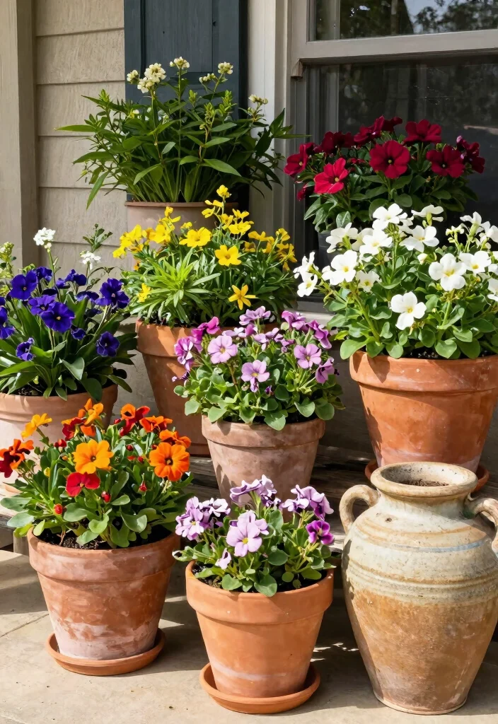 15 Simple Front Porch Ideas That Still Look Stunning 1 15 Simple Front Porch Ideas That Still Look Stunning - 1. Embrace the Power of Potted Plants 1