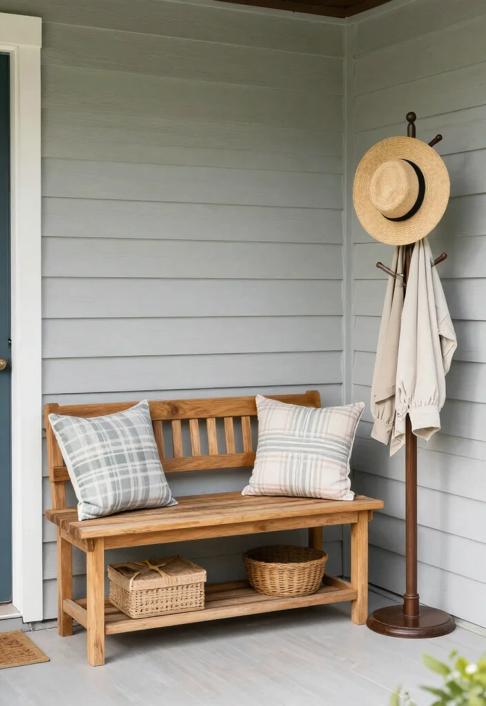 15 Simple Front Porch Ideas That Still Look Stunning 27 15 Simple Front Porch Ideas That Still Look Stunning - 7. Incorporate Functional Elements 1