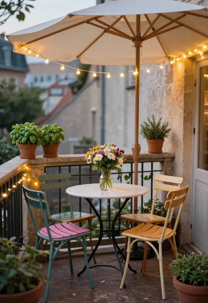 15 Sims 4 Balcony Ideas to Level Up Your Build 36 15 Sims 4 Balcony Ideas to Level Up Your Build - 6. Bistro Charm 1