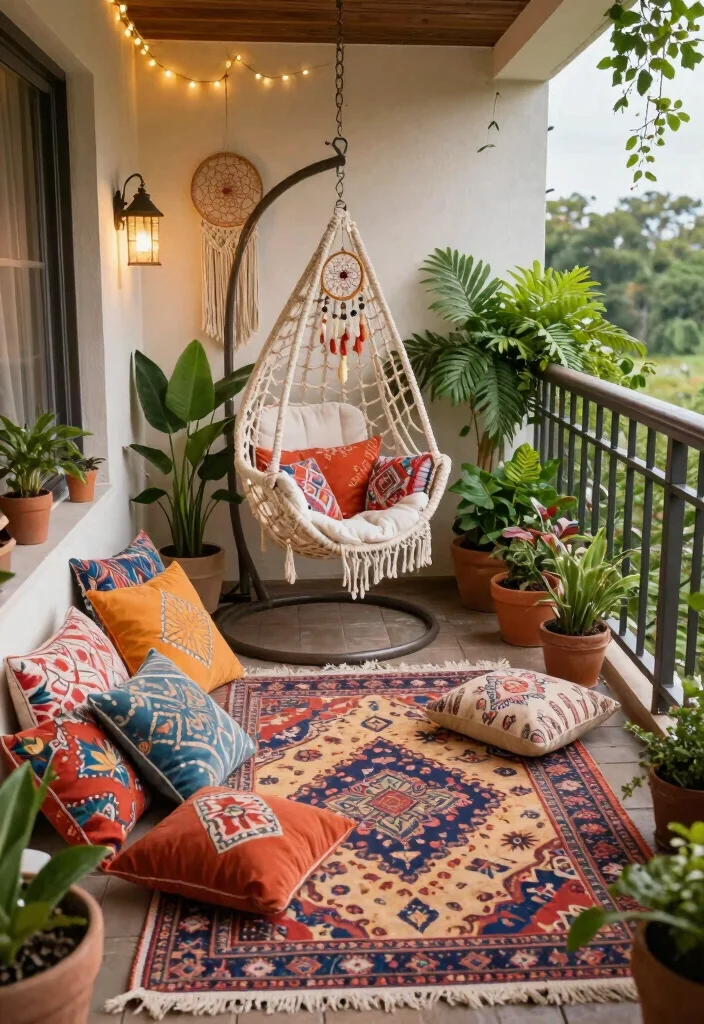 15 Sims 4 Balcony Ideas to Level Up Your Build 47 15 Sims 4 Balcony Ideas to Level Up Your Build - 7. Boho Retreat 1