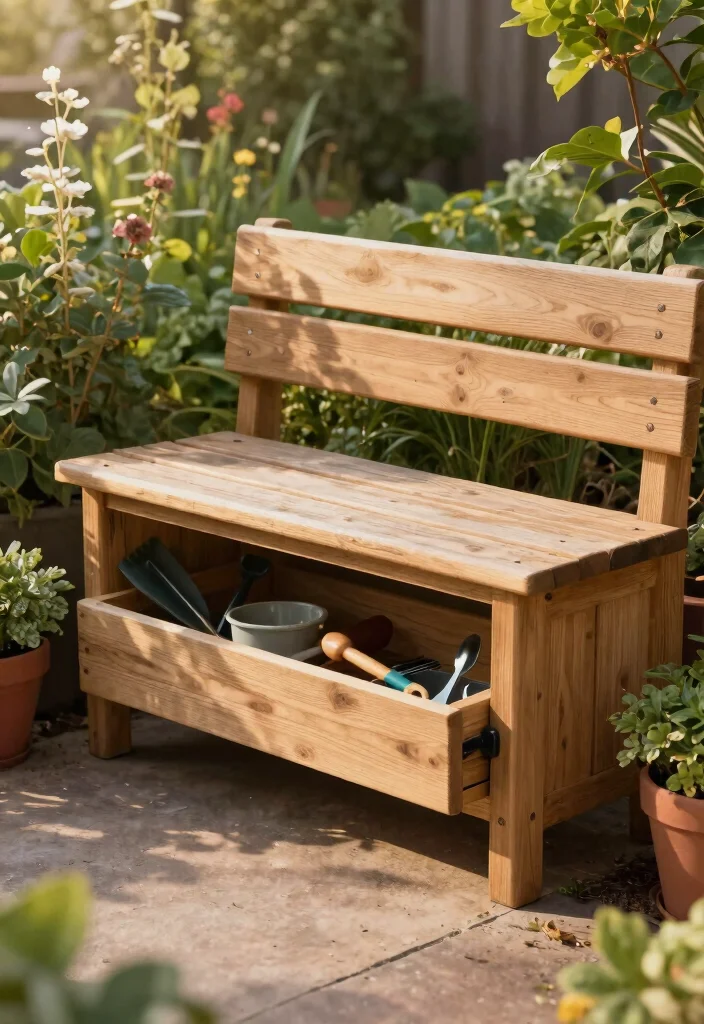 15 Terrace Storage Ideas That Maximize Small Spaces 29 15 Terrace Storage Ideas That Maximize Small Spaces - 9. Under-Bench Storage 1