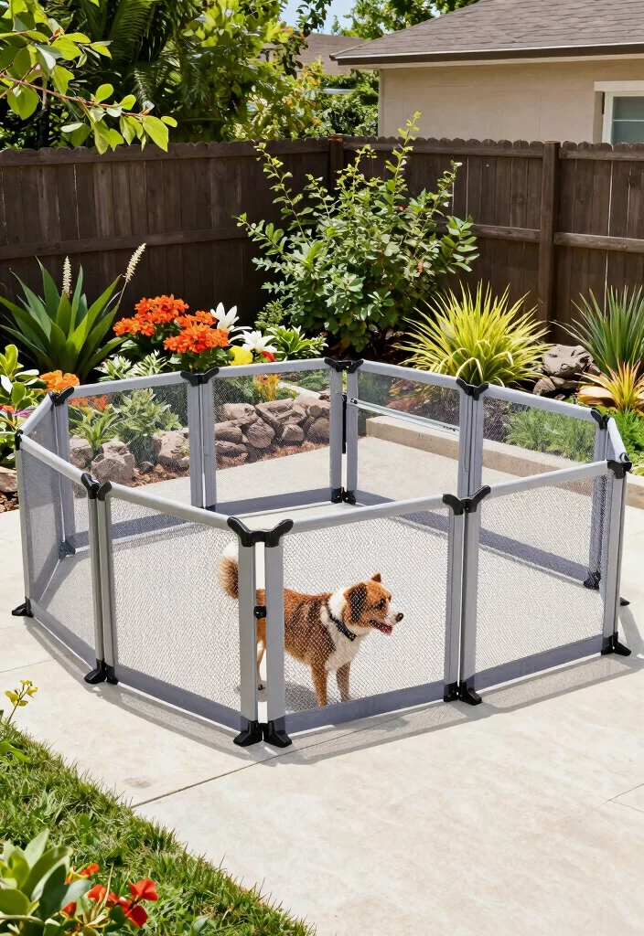 16 Backyard Fence Ideas for Dogs That Are Safe & Stylish - 11. Retractable Fencing 1