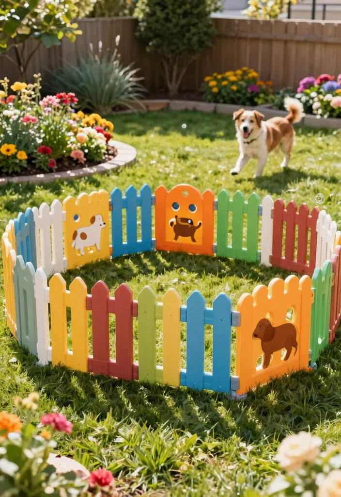 16 Backyard Fence Ideas for Dogs That Are Safe & Stylish - 4. Decorative Dog Fences 1