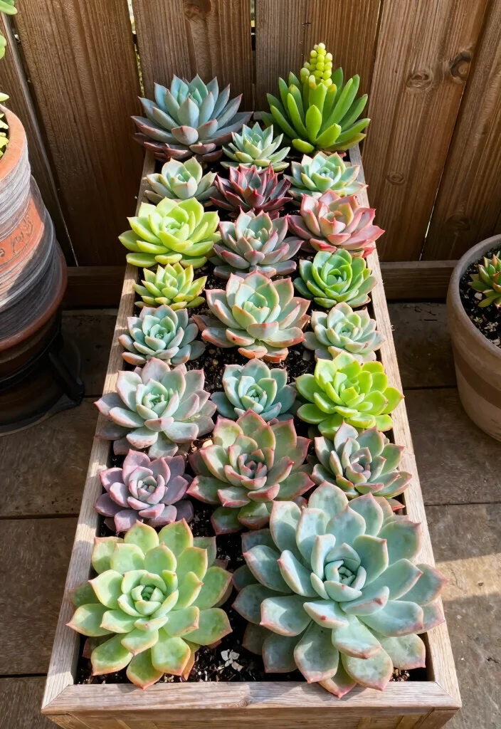 16 Box Planter Ideas That Elevate Your Garden Design - 12. Vertical Succulent Garden Boxes 1
