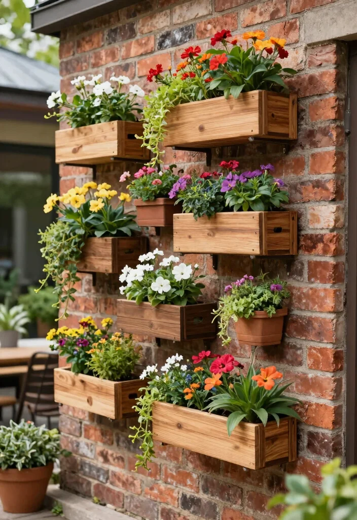 16 Box Planter Ideas That Elevate Your Garden Design - 2. Wall-Mounted Planter Boxes 1