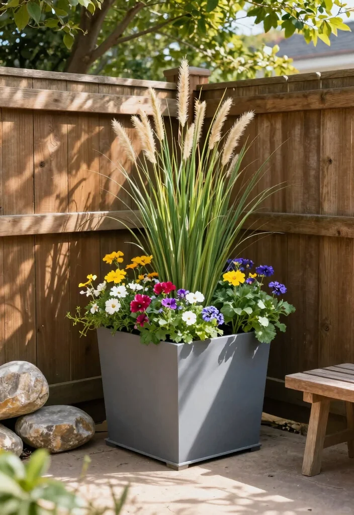 16 Box Planter Ideas That Elevate Your Garden Design - 3. Corner Box Planters 1