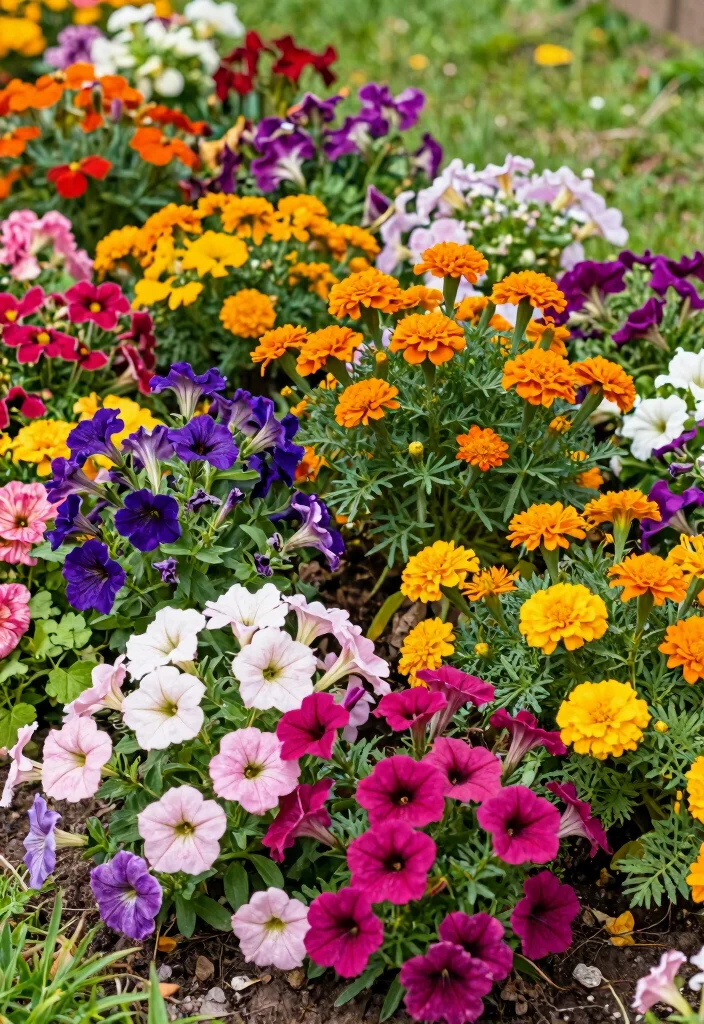 16 Colorful Backyard Ideas That Make Your Outdoor Space Pop 44 16 Colorful Backyard Ideas That Make Your Outdoor Space Pop - 14. Seasonal Color with Annuals 1