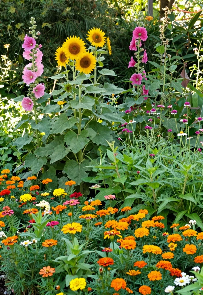 16 Colorful Backyard Ideas That Make Your Outdoor Space Pop 38 16 Colorful Backyard Ideas That Make Your Outdoor Space Pop - 8. Layered Planting Techniques 1