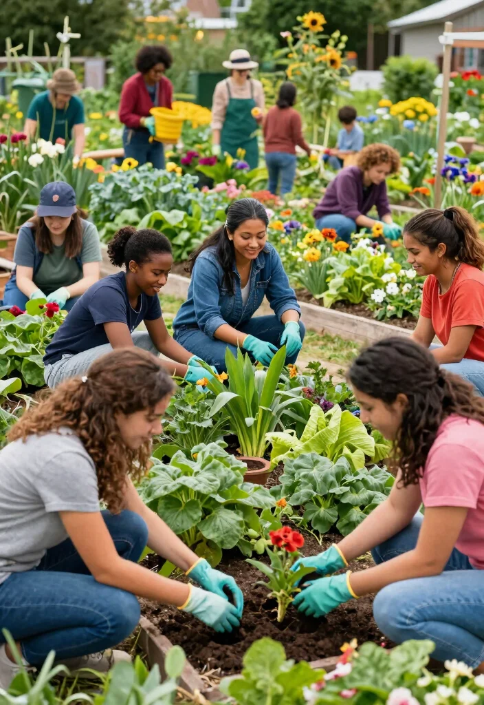 16 Creative Photoshoot Ideas Outdoor Lovers Will Try 65 16 Creative Photoshoot Ideas Outdoor Lovers Will Try - 15. Community Gardening 1