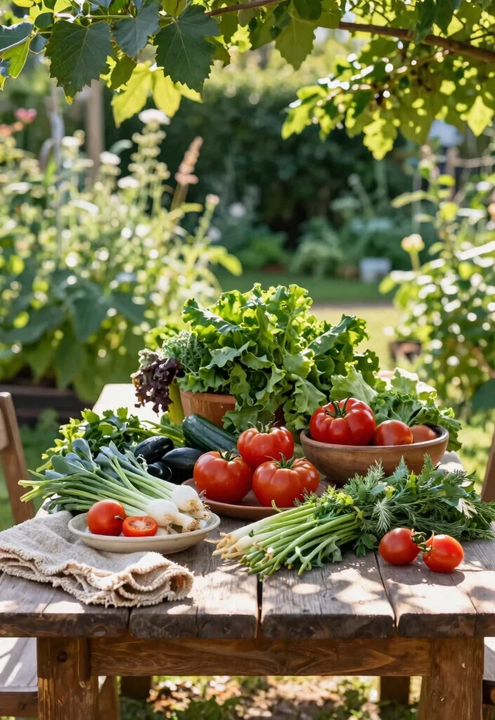 16 Creative Photoshoot Ideas Outdoor Lovers Will Try 2 16 Creative Photoshoot Ideas Outdoor Lovers Will Try - 2. Garden to Table 1