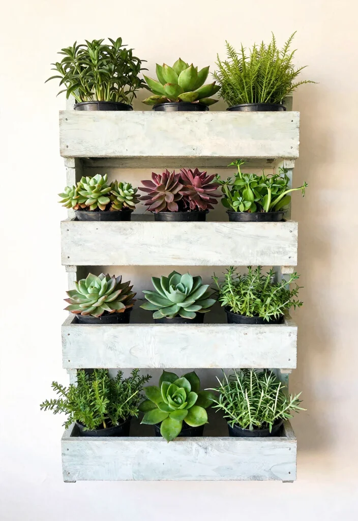 16 Indoor Plant Trellis Ideas for a Stylish Green Wall 42 16 Indoor Plant Trellis Ideas for a Stylish Green Wall - 12. Pallet Vertical Garden 1