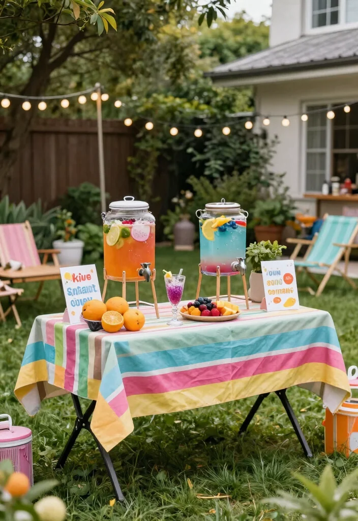 16 Outdoor Patio Bar Ideas for the Perfect Hosting Spot - 8. Pop-Up Bar Experience 1
