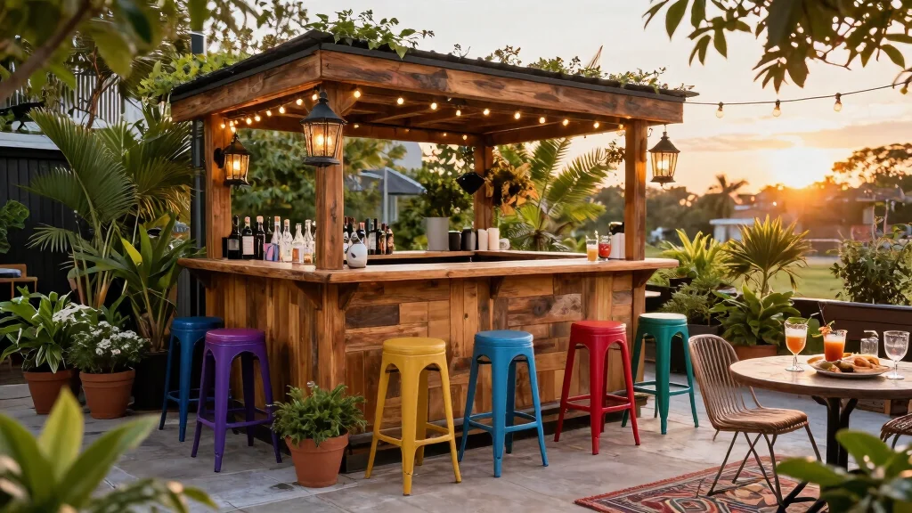 16 Outdoor Patio Bar Ideas for the Perfect Hosting Spot