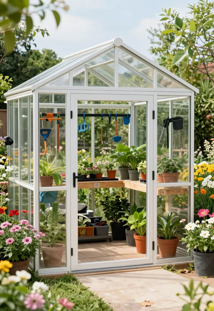 16 Outdoor Storage Ideas That Hide Clutter Beautifully 66 16 Outdoor Storage Ideas That Hide Clutter Beautifully - 16. Outdoor Storage Shed with a Twist 1