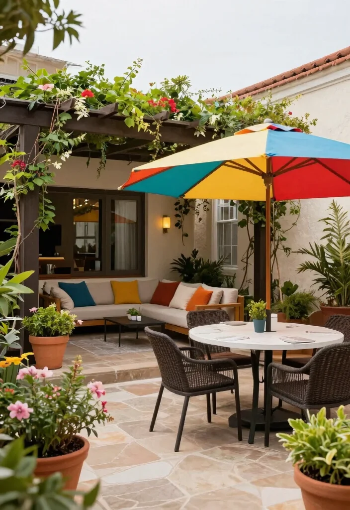 16 Patio Layout Ideas That Make Entertaining Easy - 12. Shade Solutions 1