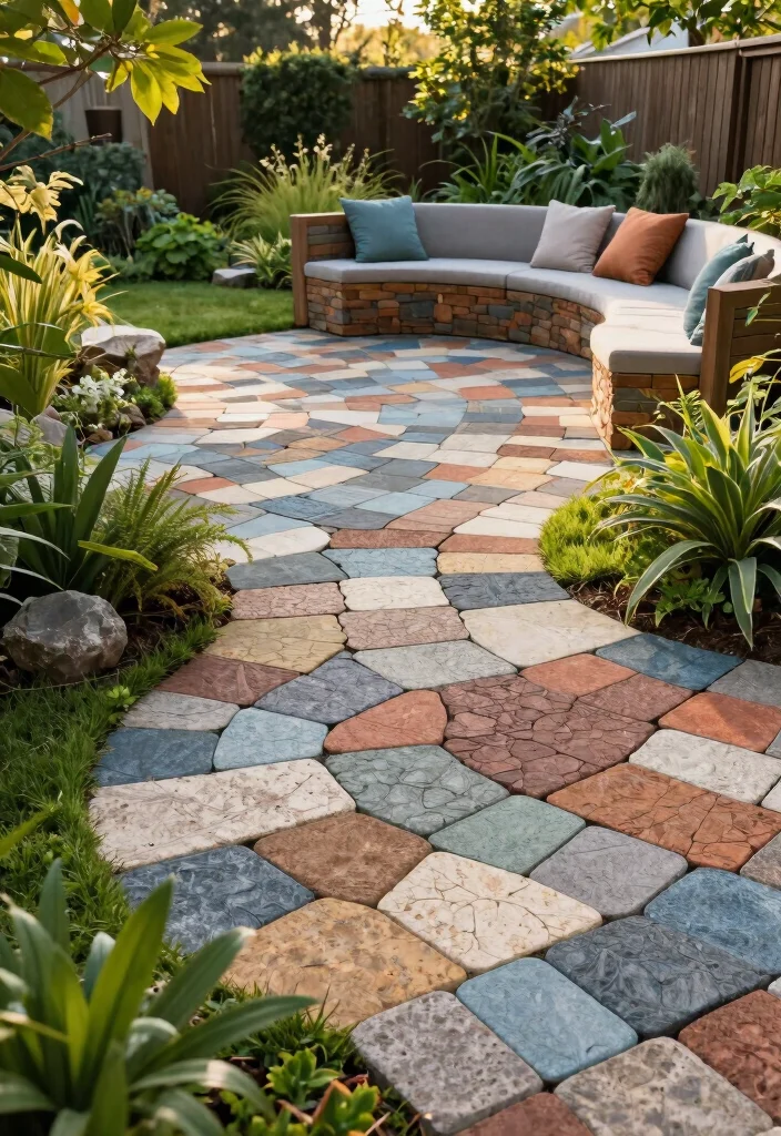 17 Backyard Stone Patio Ideas for a Timeless Outdoor Upgrade 25 17 Backyard Stone Patio Ideas for a Timeless Outdoor Upgrade - 5. Eco-Friendly Pavers 1