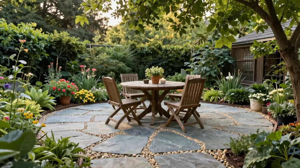 17 Backyard Stone Patio Ideas for a Timeless Outdoor Upgrade