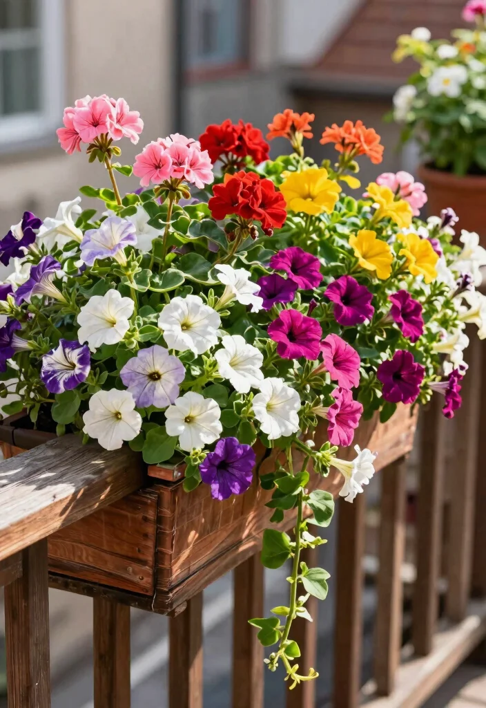 17 Container Gardening Ideas Perfect for Small Spaces 25 17 Container Gardening Ideas Perfect for Small Spaces - 5. Colorful Flower Boxes 1