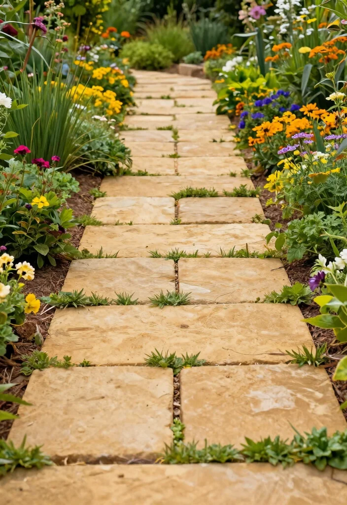 17 Outside Walkway Ideas That Elevate Your Landscape Design 65 17 Outside Walkway Ideas That Elevate Your Landscape Design - 15. Sandstone Paths 1