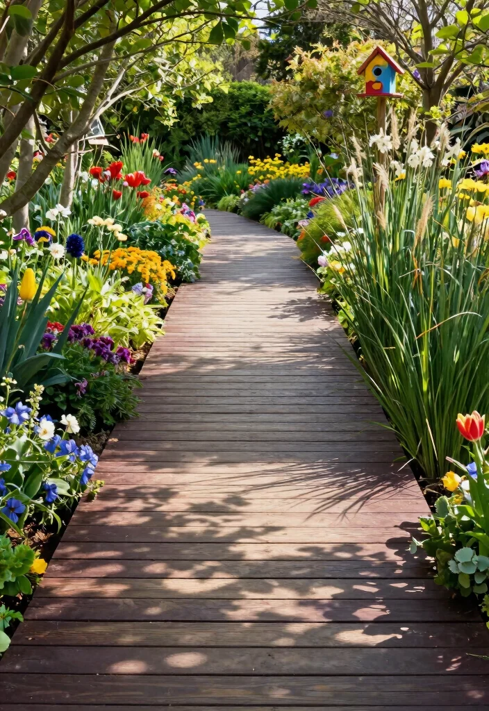 17 Outside Walkway Ideas That Elevate Your Landscape Design 25 17 Outside Walkway Ideas That Elevate Your Landscape Design - 5. Wooden Boardwalks 1