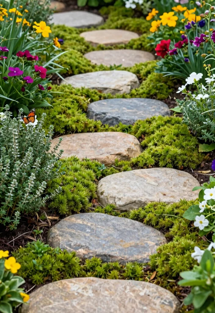 17 Outside Walkway Ideas That Elevate Your Landscape Design 28 17 Outside Walkway Ideas That Elevate Your Landscape Design - 8. Living Pathways 1