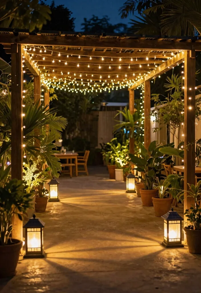 17 Patio Decorating 2026 Trending Ideas That Feel Fresh & Inviting 14 17 Patio Decorating 2026 Trending Ideas That Feel Fresh & Inviting - 4. Eco-Friendly Patio Lighting Ideas 1