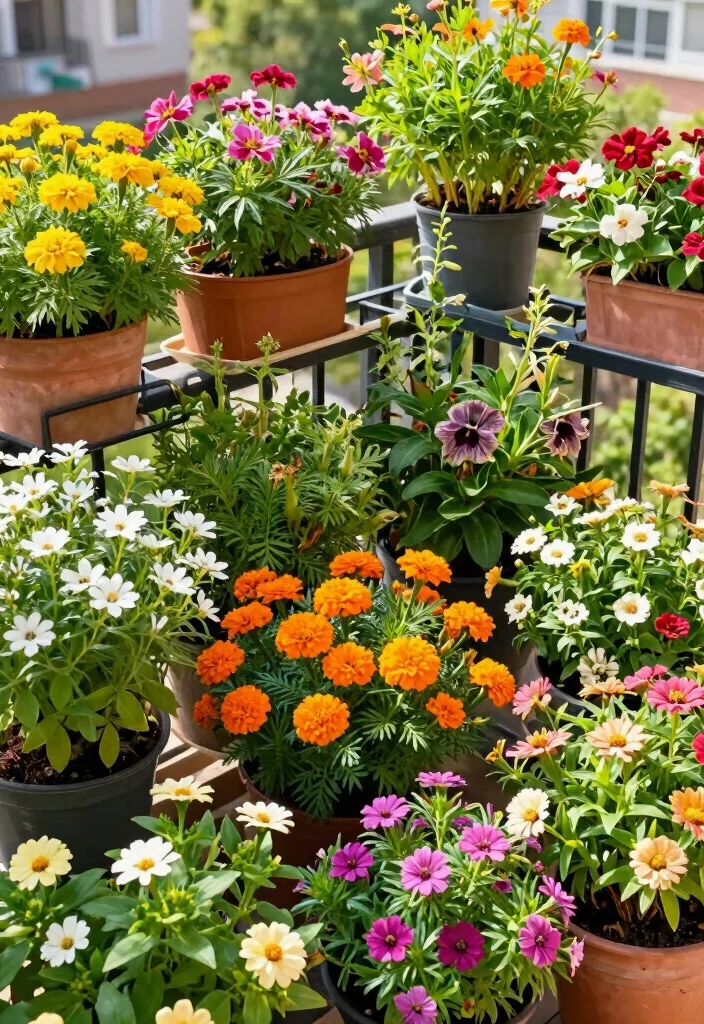 18 Balcony 2026 Trending Ideas Apartment Dwellers Will Love 44 18 Balcony 2026 Trending Ideas Apartment Dwellers Will Love - 14. Colorful Plant Combinations 1