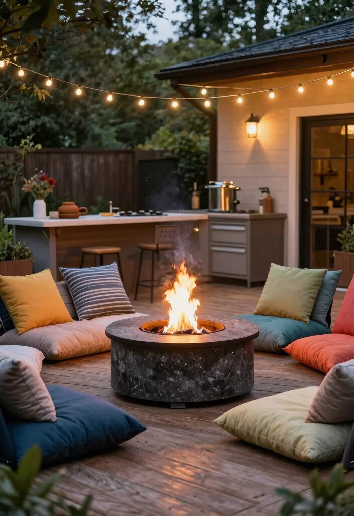 18 Outdoor Kitchen Design Ideas for the Ultimate Backyard Setup 2 18 Outdoor Kitchen Design Ideas for the Ultimate Backyard Setup - 2. Eco-Friendly Fire Pits 1