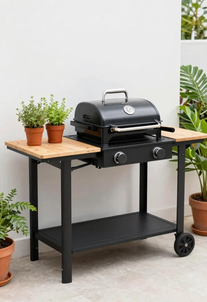 18 Outdoor Kitchen Design Ideas for the Ultimate Backyard Setup 3 18 Outdoor Kitchen Design Ideas for the Ultimate Backyard Setup - 3. Compact Outdoor Cooking Stations 1