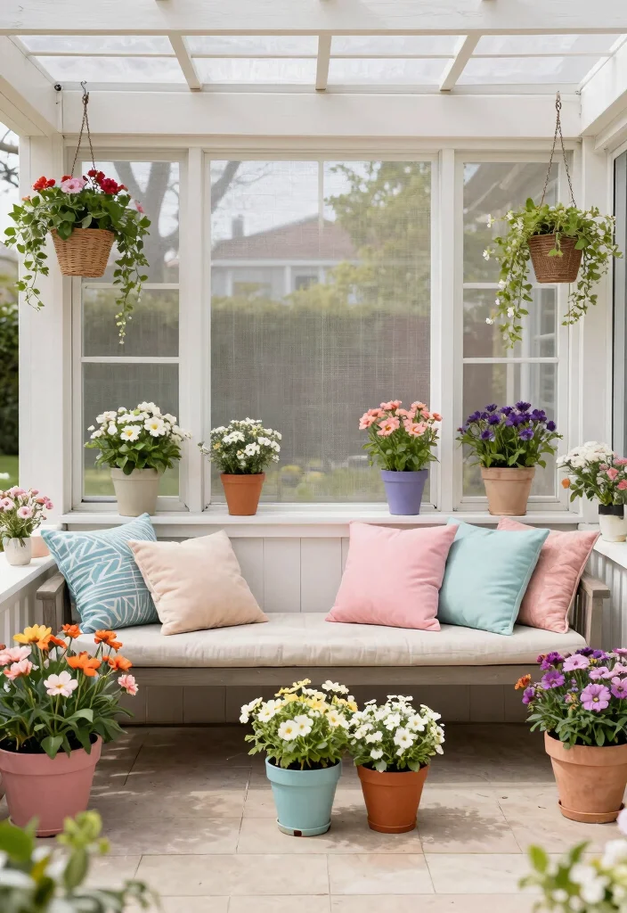 18 Outdoor Screened In Patio Ideas for Bug-Free Comfort - 16. Seasonal Decor Changes 1