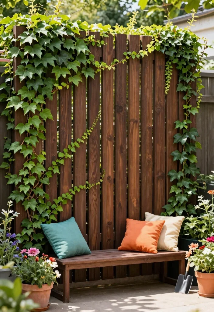 18 Privacy Fence 2026 Trending Ideas That Look Chic & Secure 1 18 Privacy Fence 2026 Trending Ideas That Look Chic & Secure - 1. Vertical Slat Fence with Ivy 1