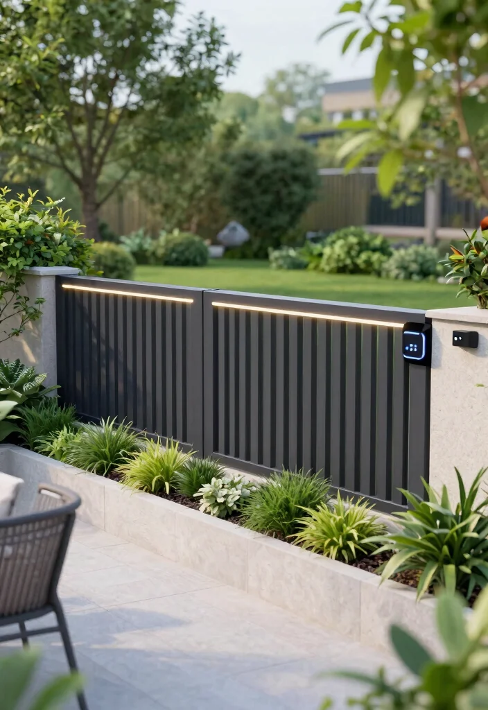 18 Privacy Fence 2026 Trending Ideas That Look Chic & Secure 55 18 Privacy Fence 2026 Trending Ideas That Look Chic & Secure - 15. Smart Fencing Solutions 1