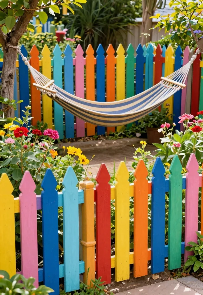 18 Privacy Fence 2026 Trending Ideas That Look Chic & Secure 56 18 Privacy Fence 2026 Trending Ideas That Look Chic & Secure - 16. Colorfully Painted Fences 1