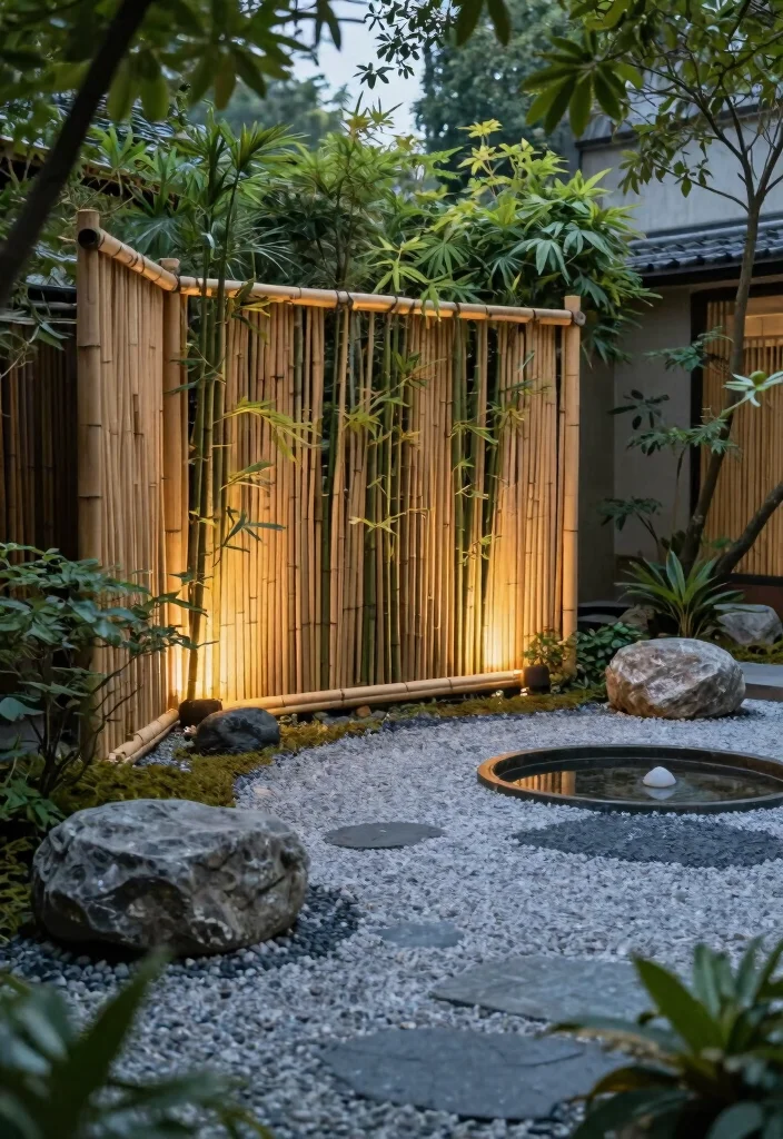 18 Privacy Fence 2026 Trending Ideas That Look Chic & Secure 57 18 Privacy Fence 2026 Trending Ideas That Look Chic & Secure - 17. Zen Garden Privacy Screens 1