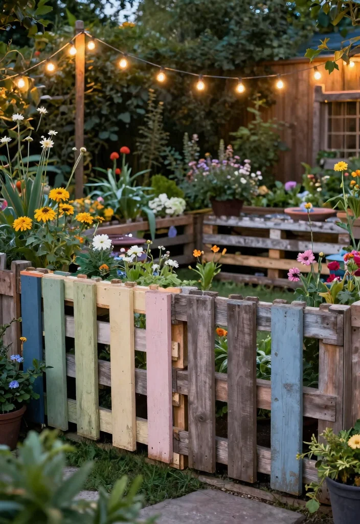 18 Privacy Fence 2026 Trending Ideas That Look Chic & Secure 13 18 Privacy Fence 2026 Trending Ideas That Look Chic & Secure - 3. Rustic Pallet Privacy Fence 1