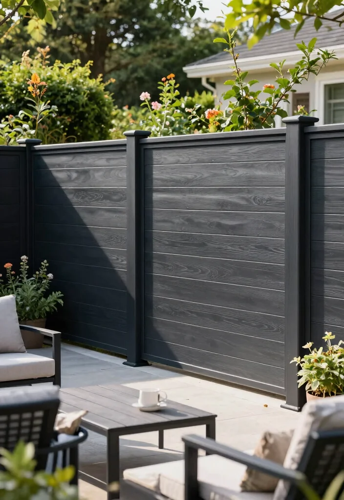 18 Privacy Fence 2026 Trending Ideas That Look Chic & Secure 29 18 Privacy Fence 2026 Trending Ideas That Look Chic & Secure - 9. Composite Fencing 1
