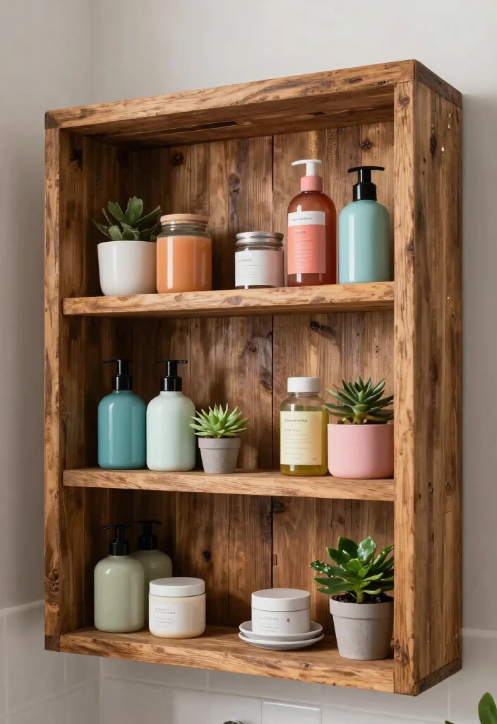 12 Bathroom Standing Shelf Ideas That Don't Tip Over on Tile - 9. Stylish Open Shelving 1