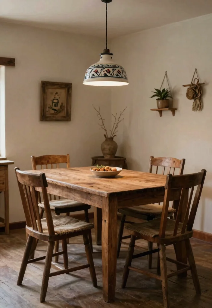 12 Ceramic Pendant Lights That Add Warmth Without Overpowering Small Spaces - 5. Vintage Vibes: Rustic Ceramic Pendant Light 1